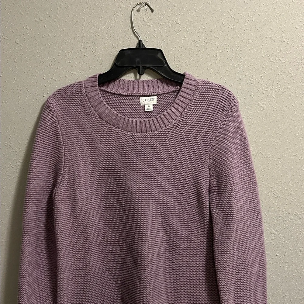 J. Crew Classic Crewneck Sweater Heather Orchid‎